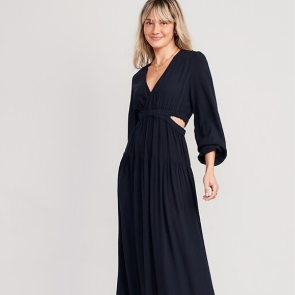 old navy navy blue dress Long Light Blue Floral Prom Dress: Chicas CHF3092 Sky Blue / XSmall